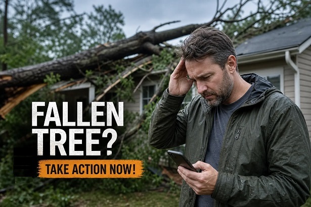Fallen Tree on Your Property? 8 Steps to Take Now